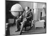 Theodore Roosevelt in Rocking Chair Photograph - Washington, DC-Lantern Press-Mounted Art Print