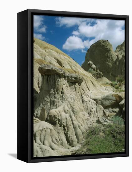 Theodore Roosevelt National Park-Gordon Semmens-Framed Stretched Canvas