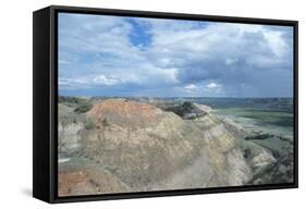 Theodore Roosevelt National Park-Gordon Semmens-Framed Stretched Canvas