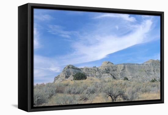 Theodore Roosevelt National Park-Gordon Semmens-Framed Stretched Canvas