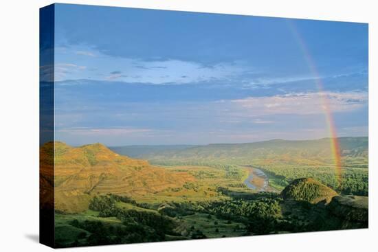 Theodore Roosevelt National Park-Gordon Semmens-Stretched Canvas