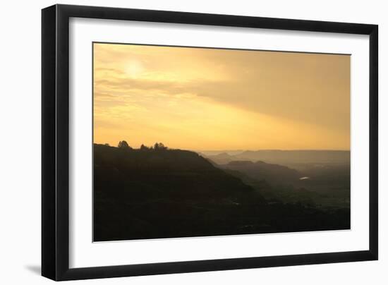 Theodore Roosevelt National Park-Gordon Semmens-Framed Photographic Print