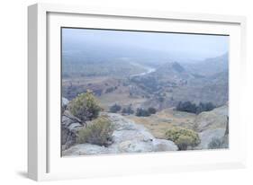 Theodore Roosevelt National Park-Gordon Semmens-Framed Photographic Print