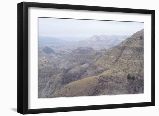 Theodore Roosevelt National Park-Gordon Semmens-Framed Photographic Print