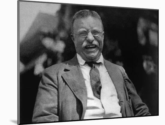 Theodore Roosevelt, Photo by Charles Duprez 1912-null-Mounted Art Print