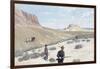 Theodore Roosevelt 'Sage Grouse Shooting' (Watercolor and Gouache on Paper)-Henry Francois Farny-Framed Giclee Print