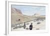 Theodore Roosevelt 'Sage Grouse Shooting' (Watercolor and Gouache on Paper)-Henry Francois Farny-Framed Giclee Print
