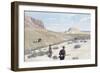 Theodore Roosevelt 'Sage Grouse Shooting' (Watercolor and Gouache on Paper)-Henry Francois Farny-Framed Giclee Print