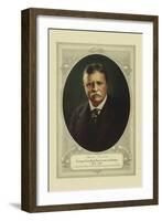 Theodore Roosevelt, Secretary of Navy, Rough Rider, Governor and President-Forbes Lithograph Co-Framed Art Print