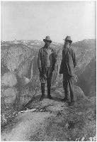 Theodore Roosevelt with John Muir Archival Photo Poster Print-null-Lamina Framed Poster