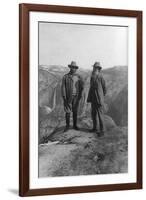 Theodore Roosevelt with John Muir-null-Framed Photo