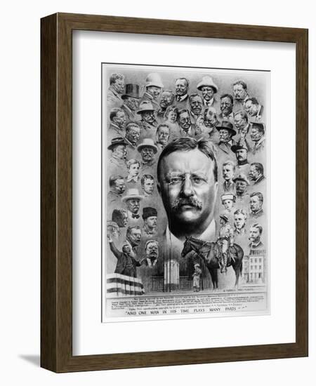 Theodore Roosevelt-Hubbell Reed McBride-Framed Giclee Print