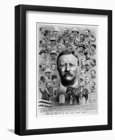 Theodore Roosevelt-Hubbell Reed McBride-Framed Giclee Print