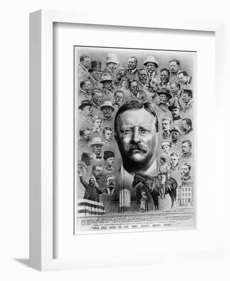 Theodore Roosevelt-Hubbell Reed McBride-Framed Giclee Print