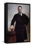 Theodore Roosevelt-John Singer Sargent-Framed Stretched Canvas