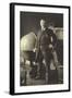 Theodore Roosevelt-Rockwood Photo Co-Framed Art Print