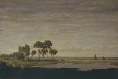 View of Saleve, near Geneva, 1834-Theodore Rousseau-Giclee Print