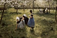 Springtime in Schoore-Theodore Verstraete-Art Print