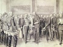 The Ministery of Thun Swearing-In Ceremony (Pencil)-Theodore Zasche-Framed Giclee Print