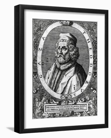 Theodorus Gaza-Theodor De Brij-Framed Art Print