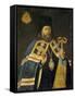 Theodosius Yankovsky, Archbishop of St. Petersburg and Prior of Alexander Nevsky Monastery, 1770s-Alexei Petrovich Antropov-Framed Stretched Canvas