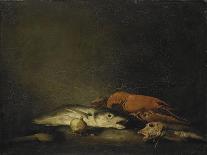 Stilleven Met Vissen En Een Kreeft-Theodule Augustin Ribot-Art Print