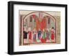Theological and Cardinal Virtues, from "Ethics, Politics and Economics" by Aristotle-null-Framed Giclee Print