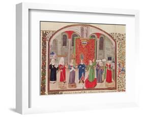 Theological and Cardinal Virtues, from "Ethics, Politics and Economics" by Aristotle-null-Framed Giclee Print