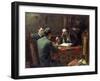 Theological Debate, 1888-Eduard Frankfort-Framed Giclee Print