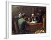 Theological Debate, 1888-Eduard Frankfort-Framed Giclee Print