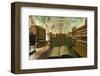 Theological library, Strahov Abbey, Prague, Central Bohemia, Czech Republic-null-Framed Art Print