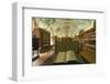 Theological library, Strahov Abbey, Prague, Central Bohemia, Czech Republic-null-Framed Art Print