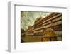 Theological library, Strahov Abbey, Prague, Central Bohemia, Czech Republic-null-Framed Art Print