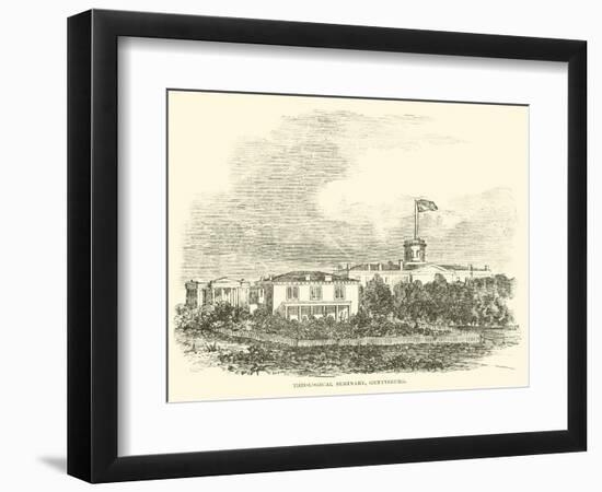 Theological Seminary, Gettysburg, July 1863-null-Framed Giclee Print
