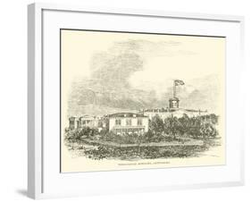 Theological Seminary, Gettysburg, July 1863-null-Framed Giclee Print