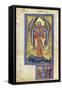 Theophany of Divine Love (Vision from Liber Divinorum Operum), C.1220-30 (Gouache on Parchment)-German School-Framed Stretched Canvas