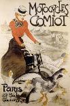 An Advertising Poster for 'Motorcycles Comiot', 1899-Theophile Alexandre Steinlen-Framed Giclee Print