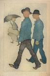 Les Deux Gigolos', 1898-Theophile Alexandre Steinlen-Giclee Print