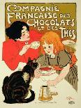 Reproduction of a Poster Advertising the French Company of Chocolate and Tea-Théophile Alexandre Steinlen-Giclee Print