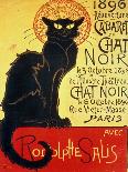 Tournee du Chat Noir Avec Rodolptte Salis-Th?ophile Alexandre Steinlen-Art Print