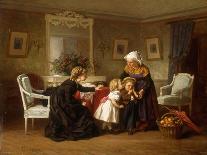 Der Kuss-Théophile Emmanuel Duverger-Giclee Print