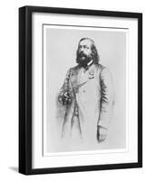 Théophile Gautier, 1864-Paul Adolphe Rajon-Framed Giclee Print