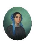 Portrait of a Young Girl, 1843-Theophile Gautier-Mounted Giclee Print