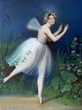 Portrait of Carlotta Grisi in Giselle, 1841-Theophile Gautier-Mounted Giclee Print