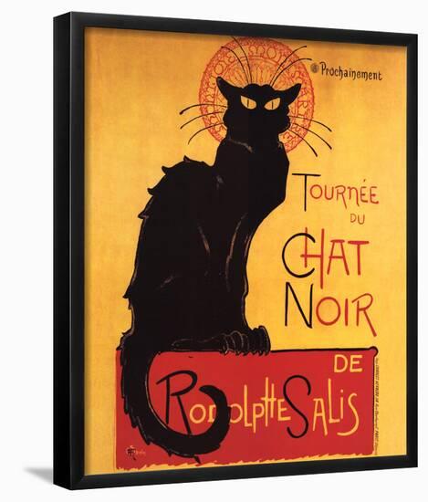 Theophile Steinlen (Tournee du Chat Noir) Art Poster Print-null-Framed Poster