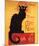 Theophile Steinlen (Tournee du Chat Noir) Art Poster Print-null-Mounted Poster