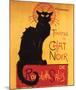 Theophile Steinlen (Tournee du Chat Noir) Art Poster Print-null-Mounted Poster