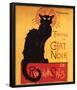 Theophile Steinlen (Tournee du Chat Noir) Art Poster Print-null-Framed Poster