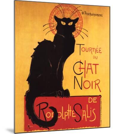 Stampa Su Tela Spiffing Prints - Tournee Du Chat Noir Steinlen, 20,3x30,5 Cm, Pronta Da Appendere
