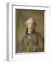 Theophile van Robais, pastel-Jean-Baptiste Perronneau-Framed Giclee Print